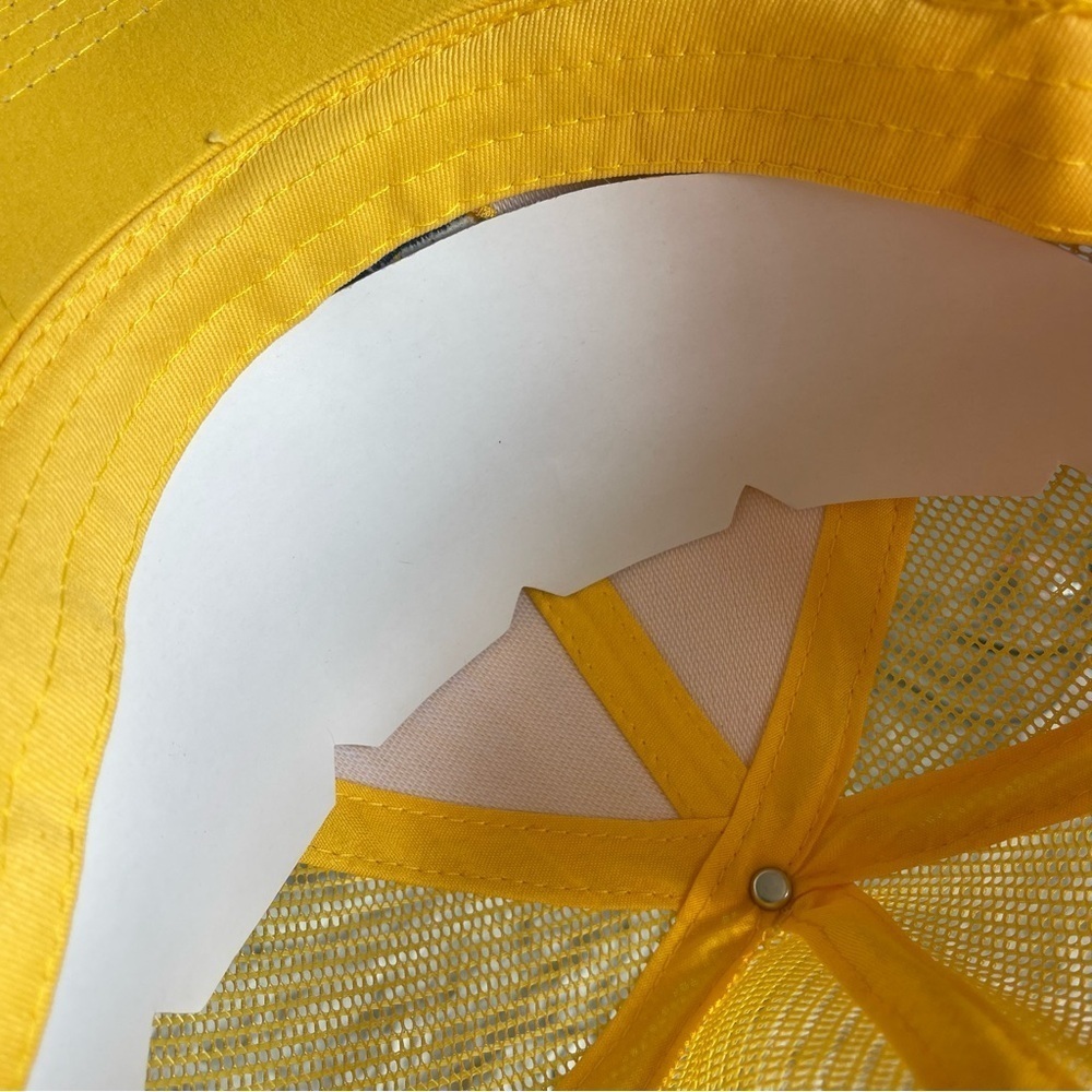 NAPA Yellow Cap with Blue Logo New - Picture 7 of 7